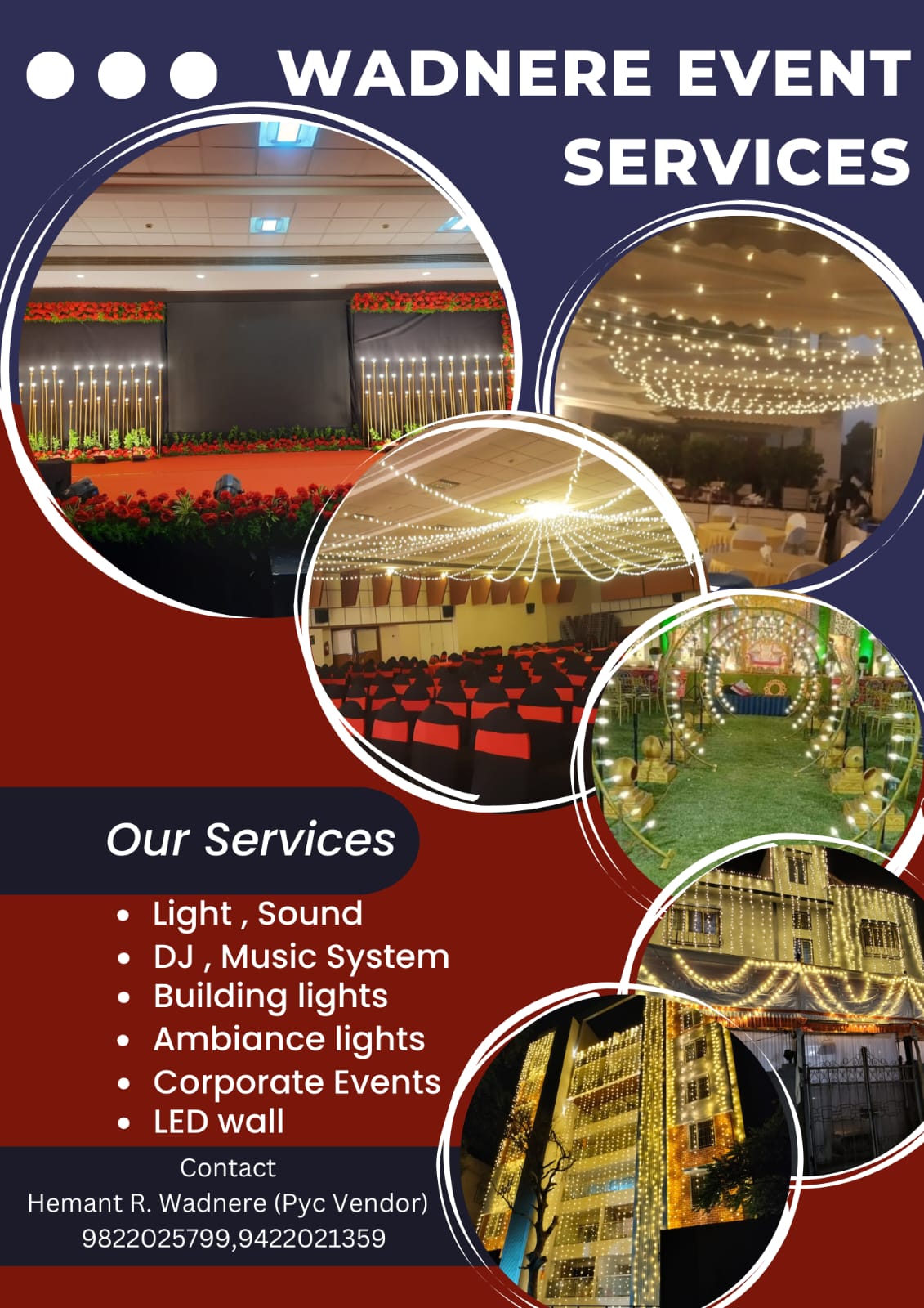 Wadnere Event services